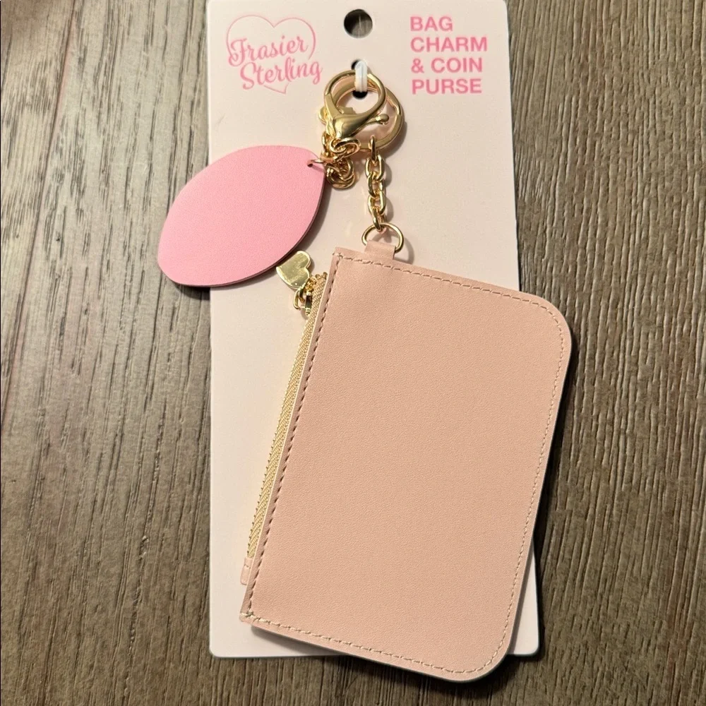 Frasier Sterling Football Coin Purse and Keychain